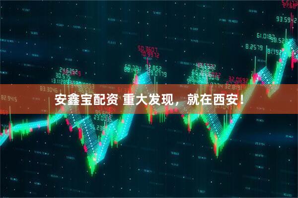 安鑫宝配资 重大发现，就在西安！